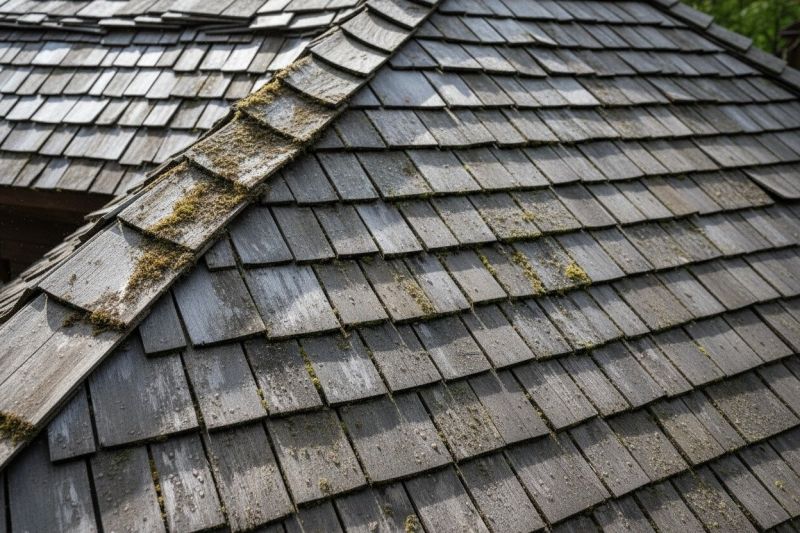 Cedar Roof Repair detail