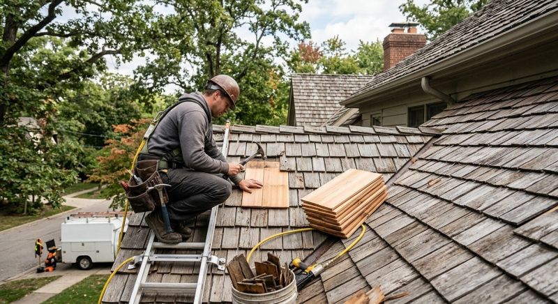 Wood Shake Roof Replacement Service